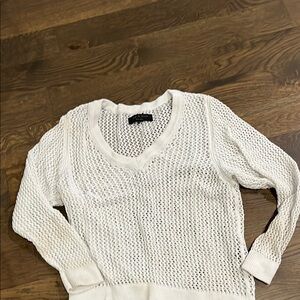 White Knit Sweater